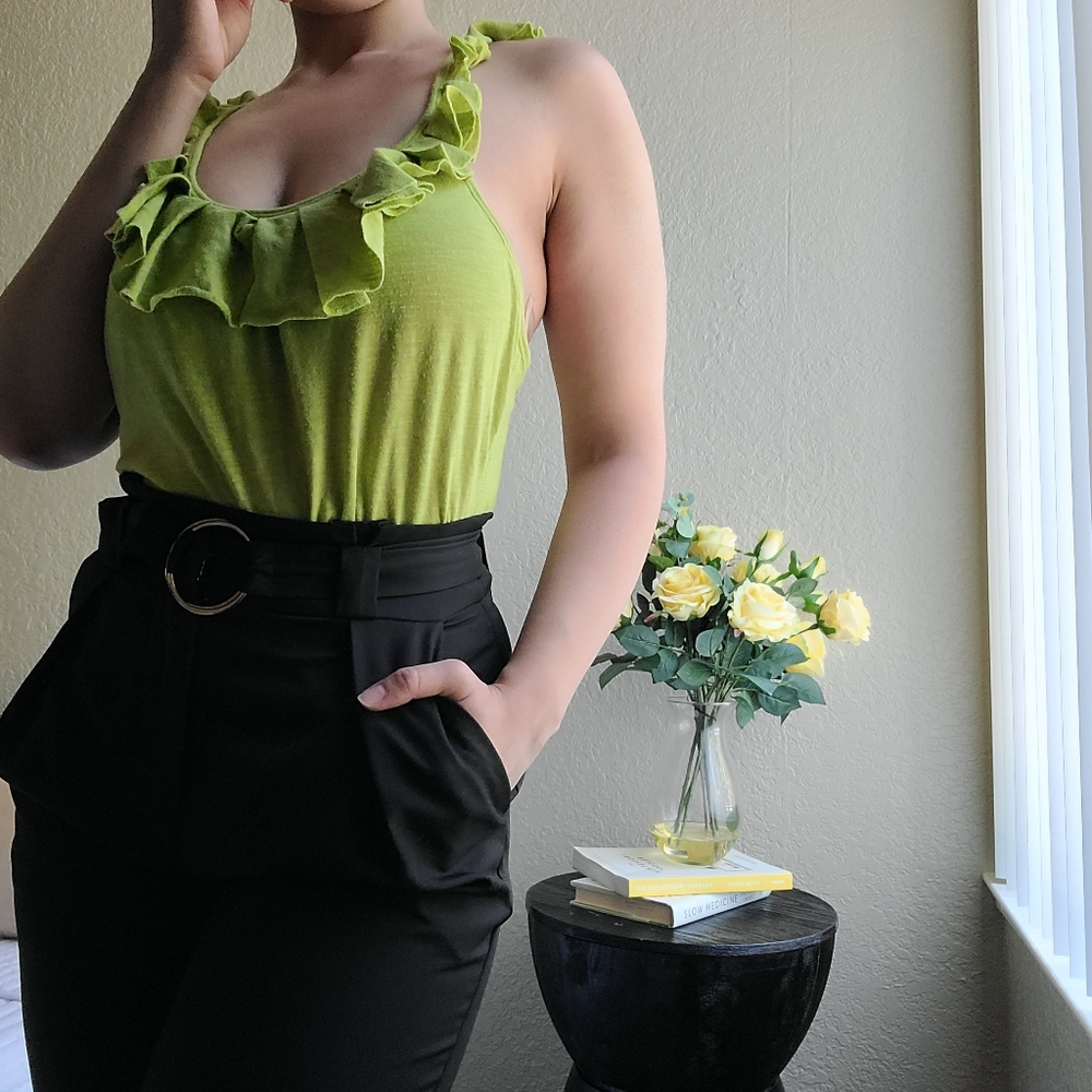 Abercrombie Ruffled Top - Picture 3 of 9